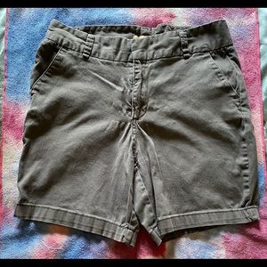 Grey cotton Hybrid shorts